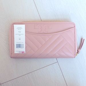 Authentic Tory Burch Alexa Zip Continental Wallet